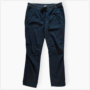 James Perse Super Soft Twill Drape Utility Faded Black Charcoal Pants Size 3 L